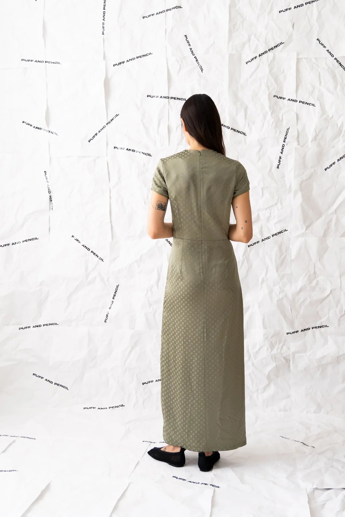 Puff and Pencil Moon Dress