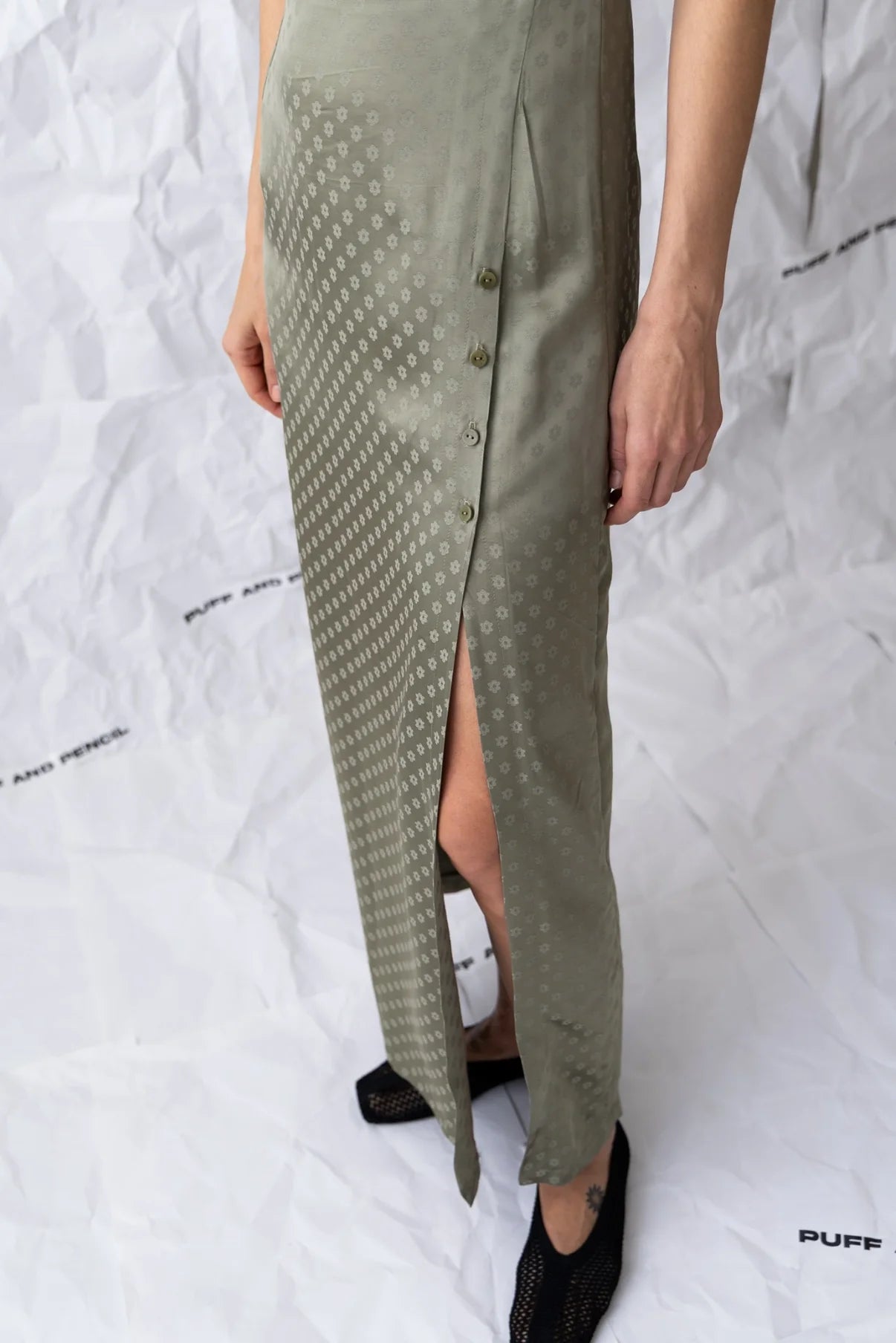 Puff and Pencil Moon Dress