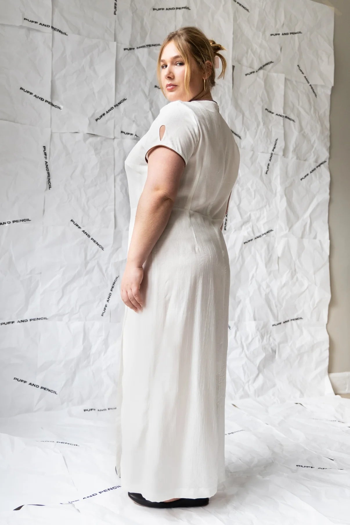 Puff and Pencil Moon Dress