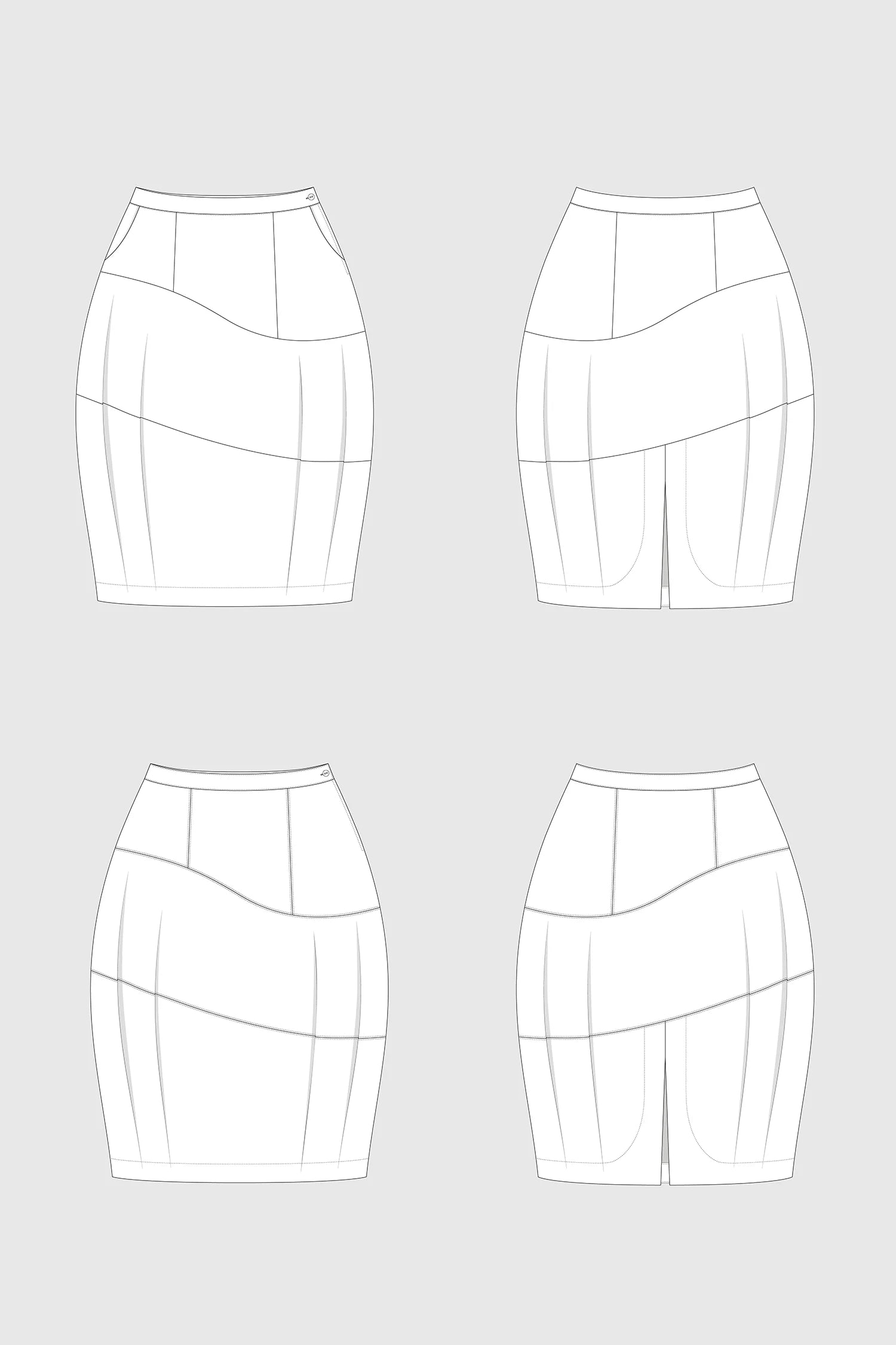 In the Folds Mornington Skirt