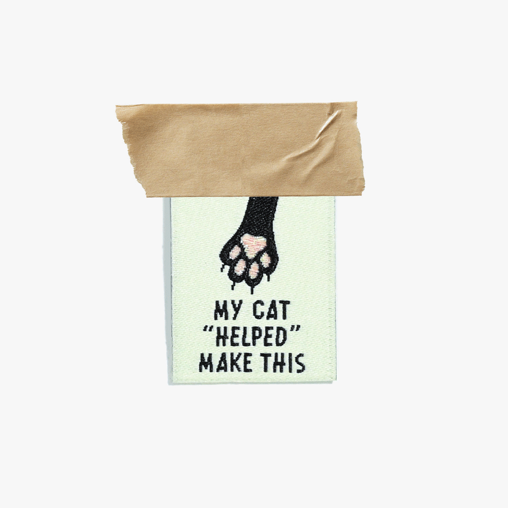 Kylie & The Machine 'My Cat "Helped" Make This' Labels