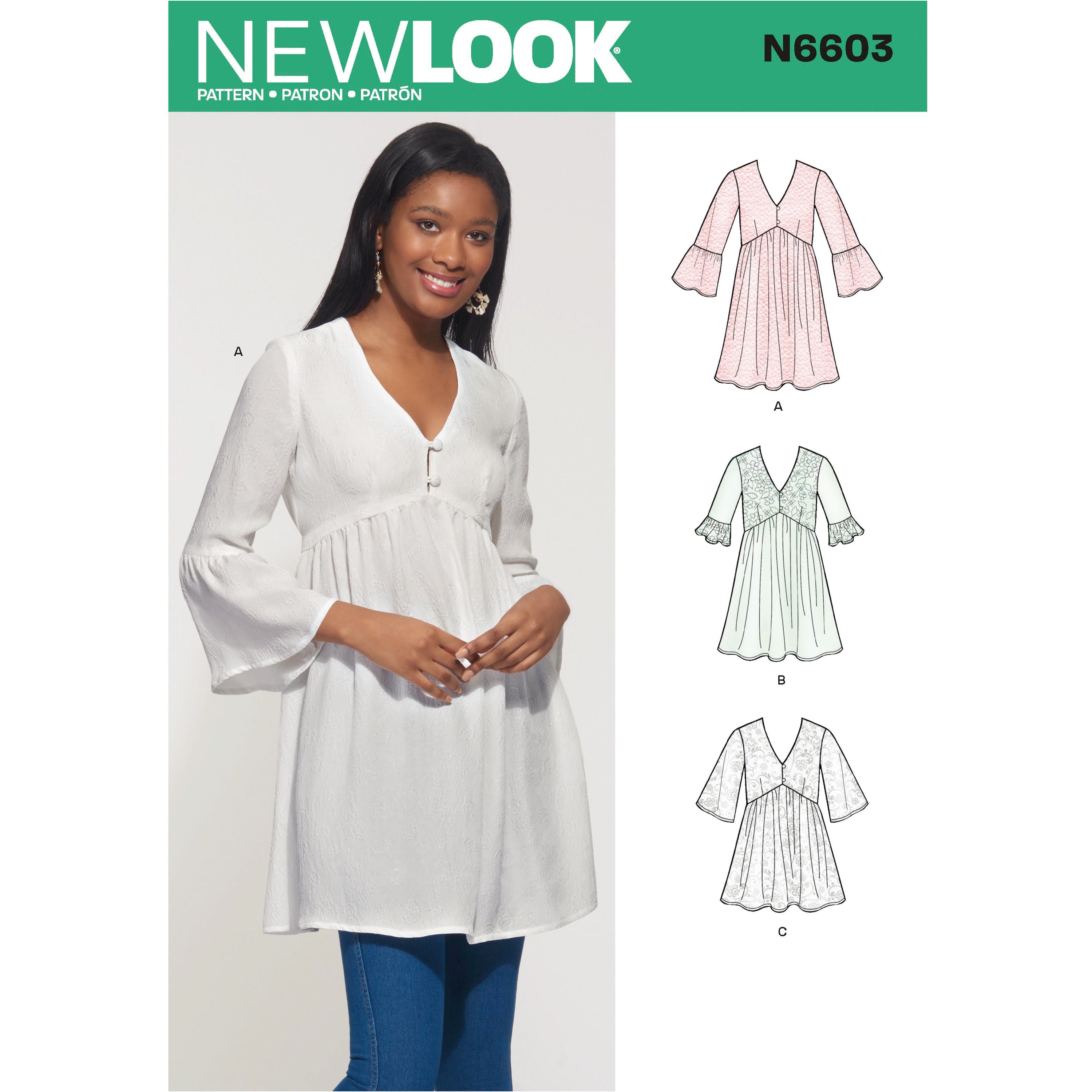 New Look Dress, Tunic and Top N6603