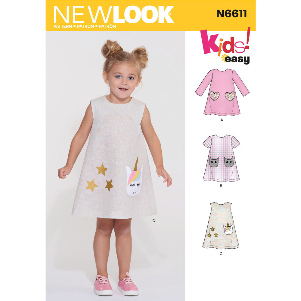 New Look Children's Dresses N6611