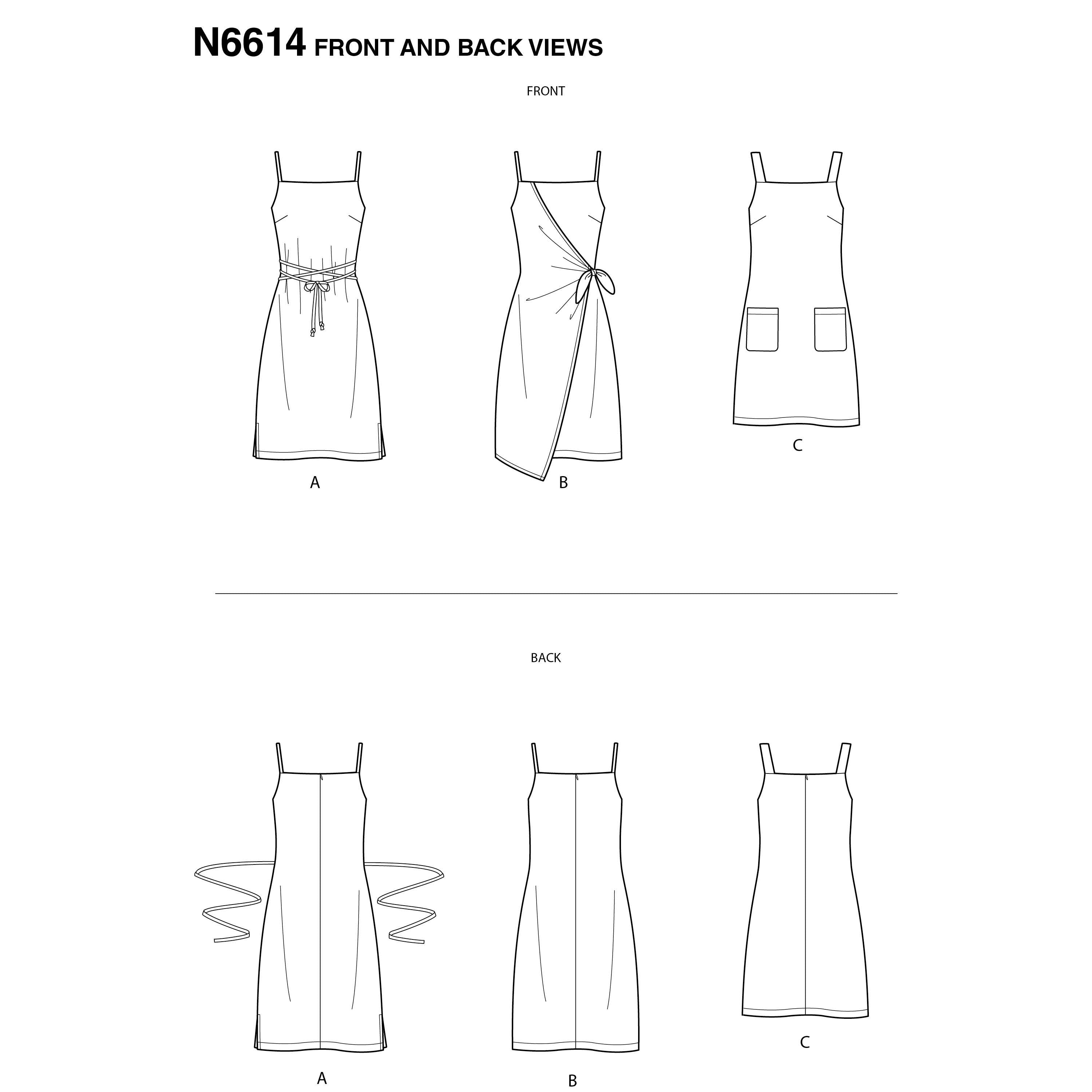 New Look Dresses N6614