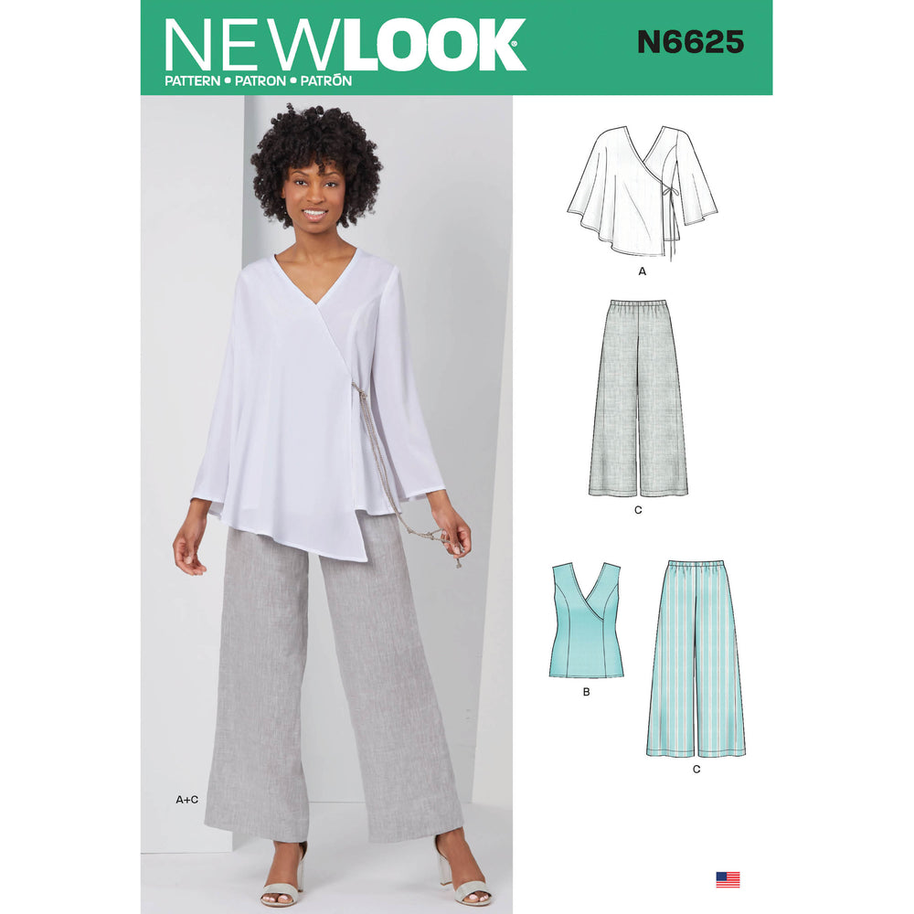 New Look Tops and Trousers N6625