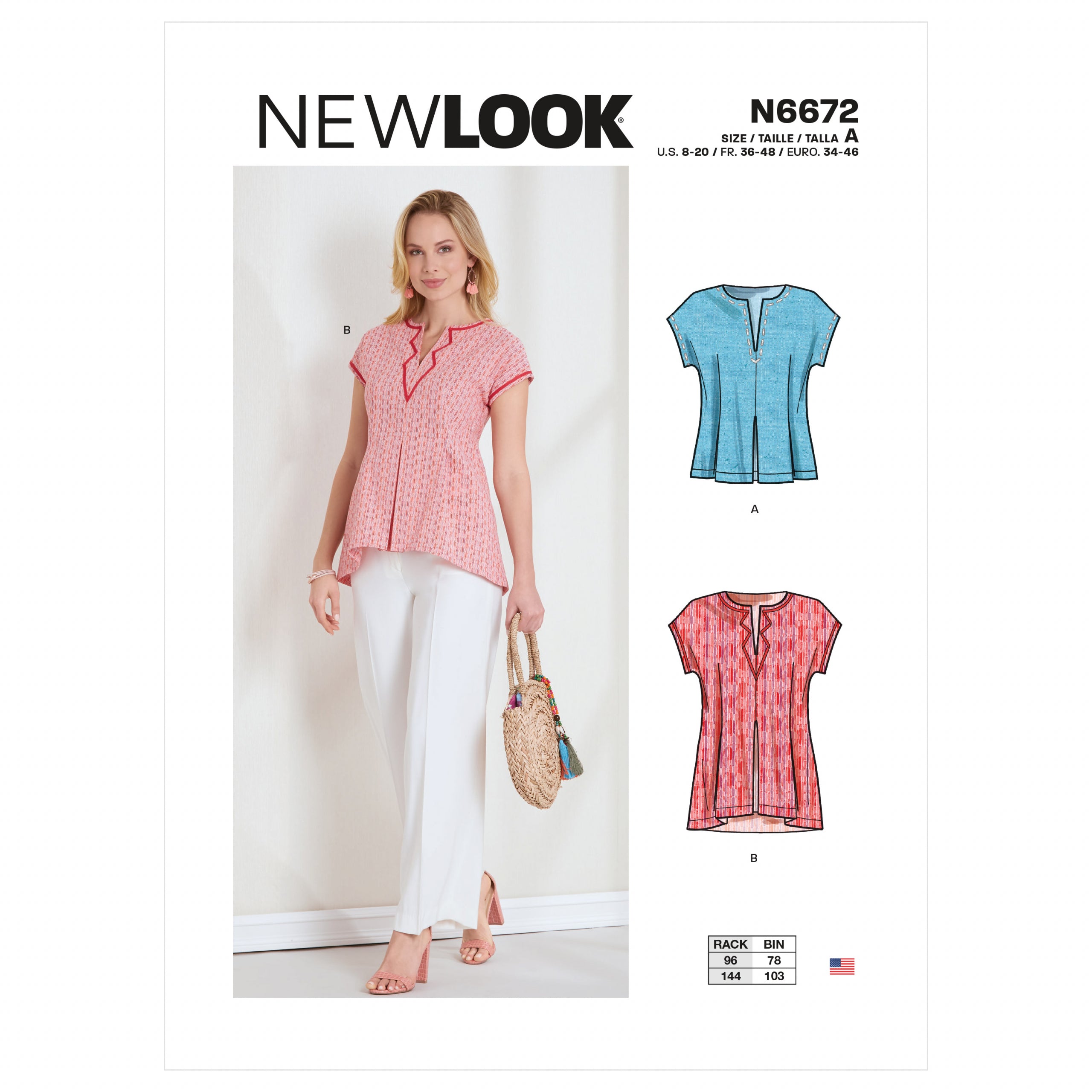 New Look Top and Tunic N6672