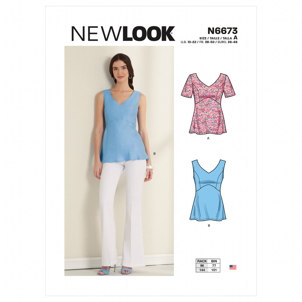 New Look Tops N6673