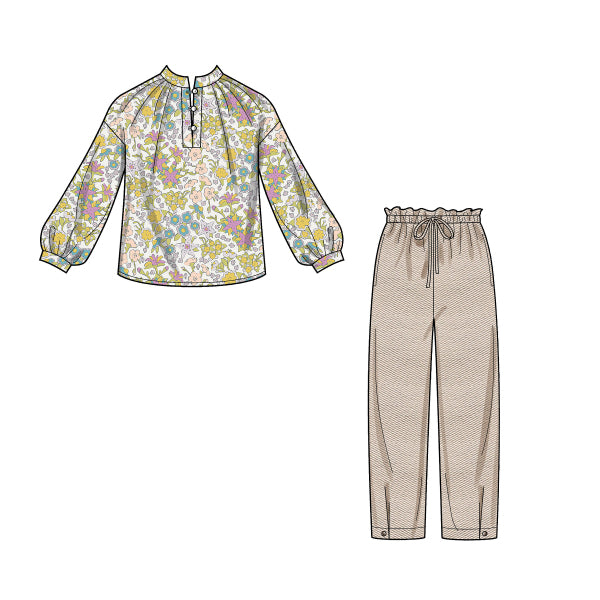 New Look Top and Trousers N6704