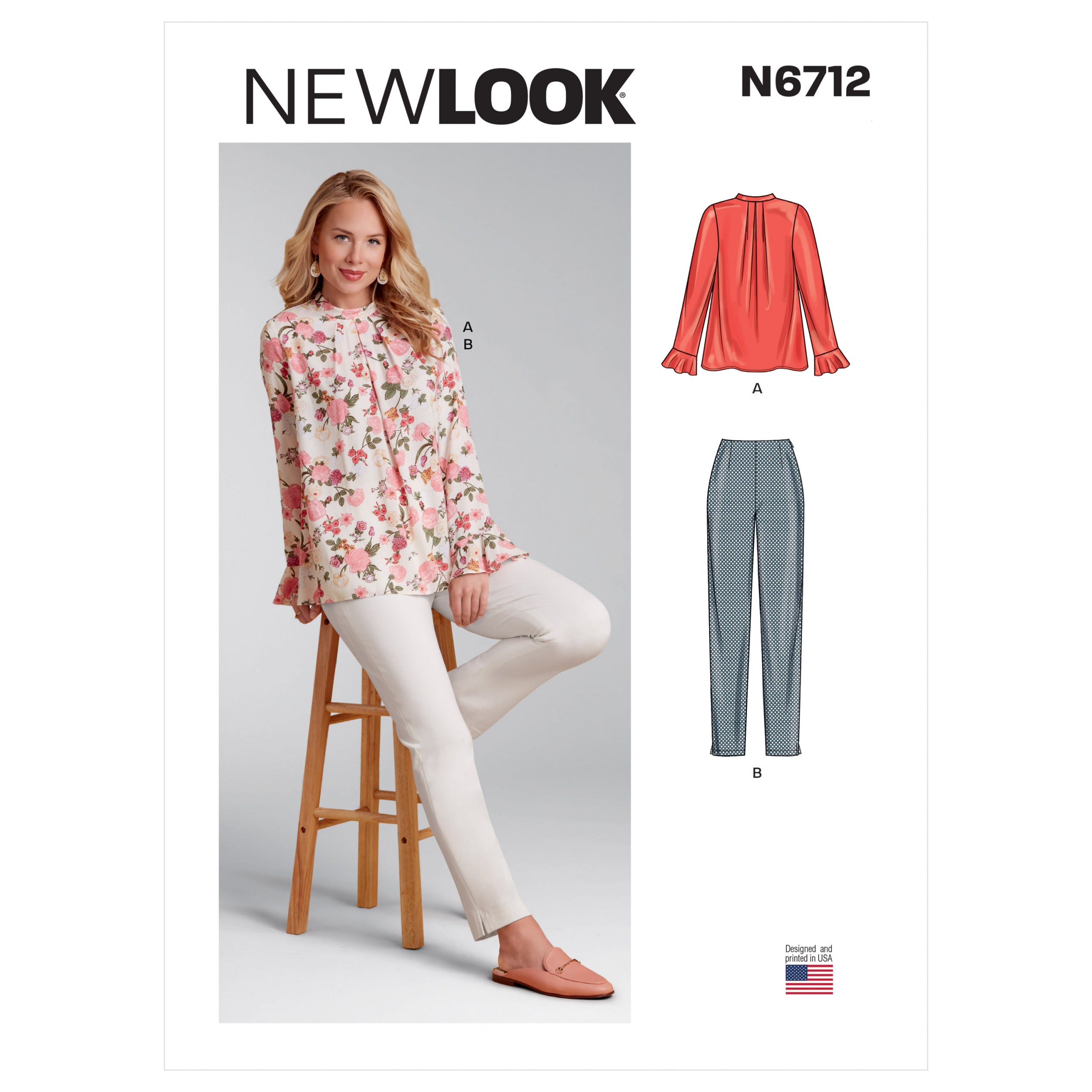 New Look Tops and Trousers N6712