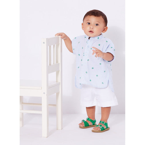 New Look Babies Top, Dress and Shorts N6725