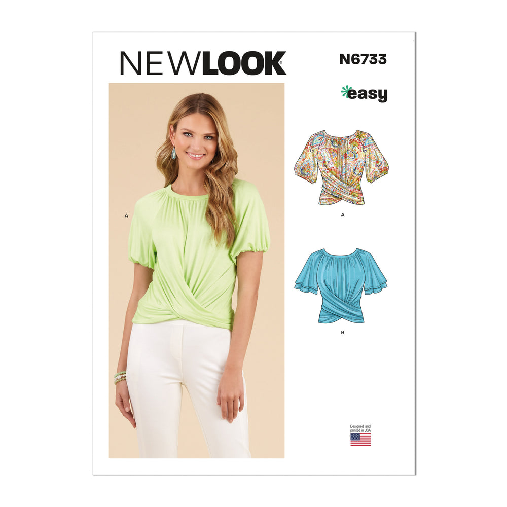 New Look Knit Tops N6733