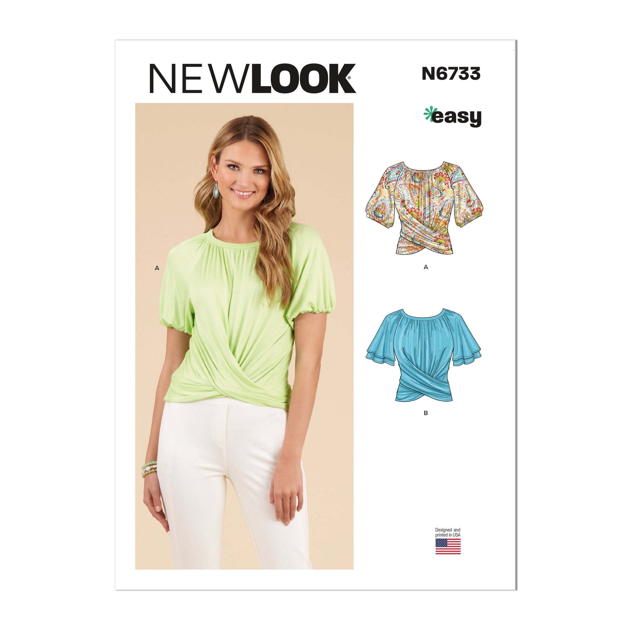 New Look Knit Tops N6733