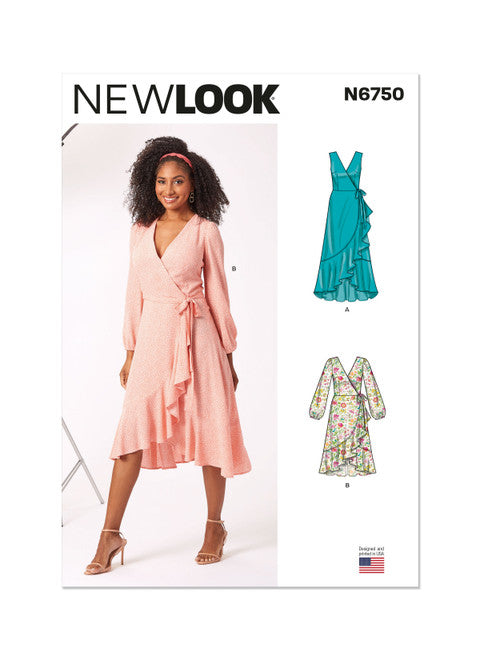 New Look Wrap Dress N6750