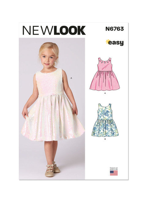 New Look Child Dress N6763