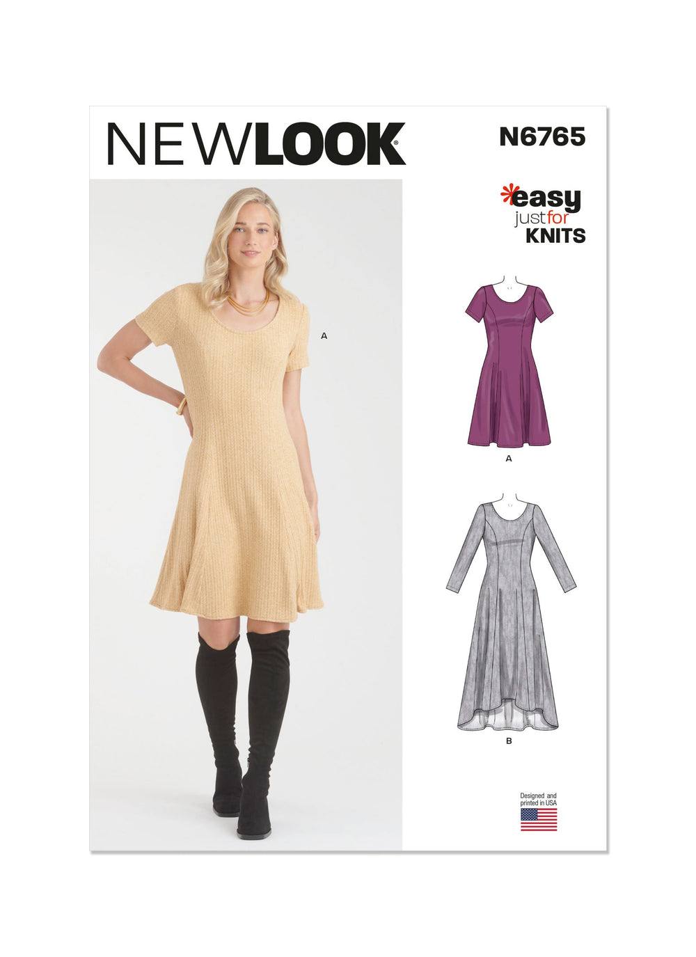 New Look Knit Dresses N6765