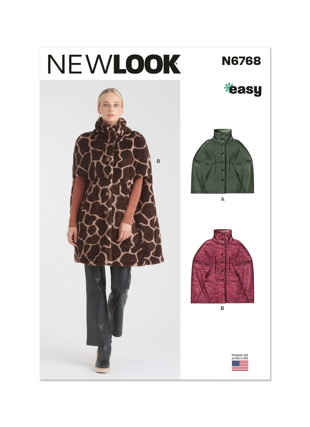 New Look Cape N6768