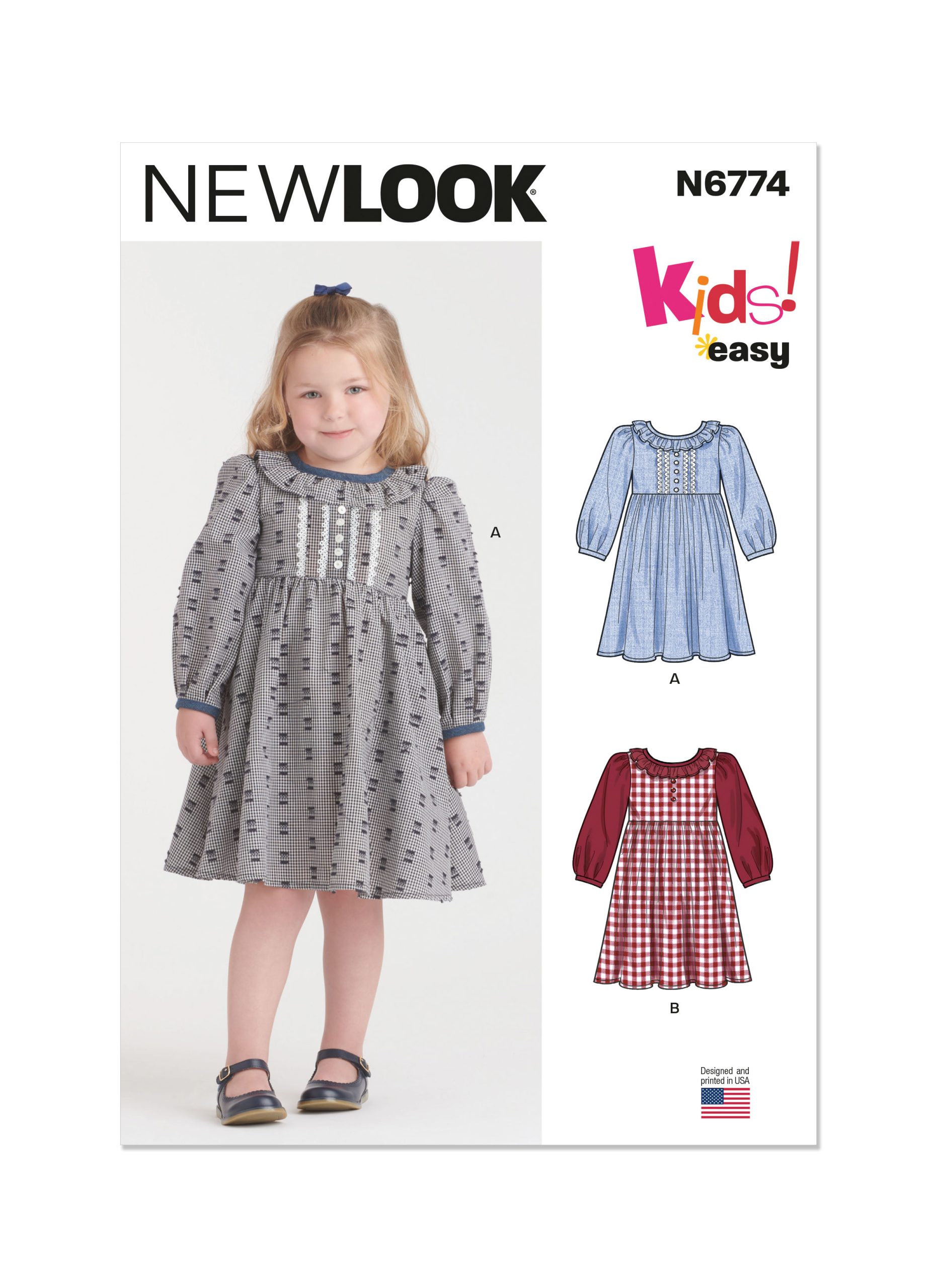 New Look Child Dresses N6774