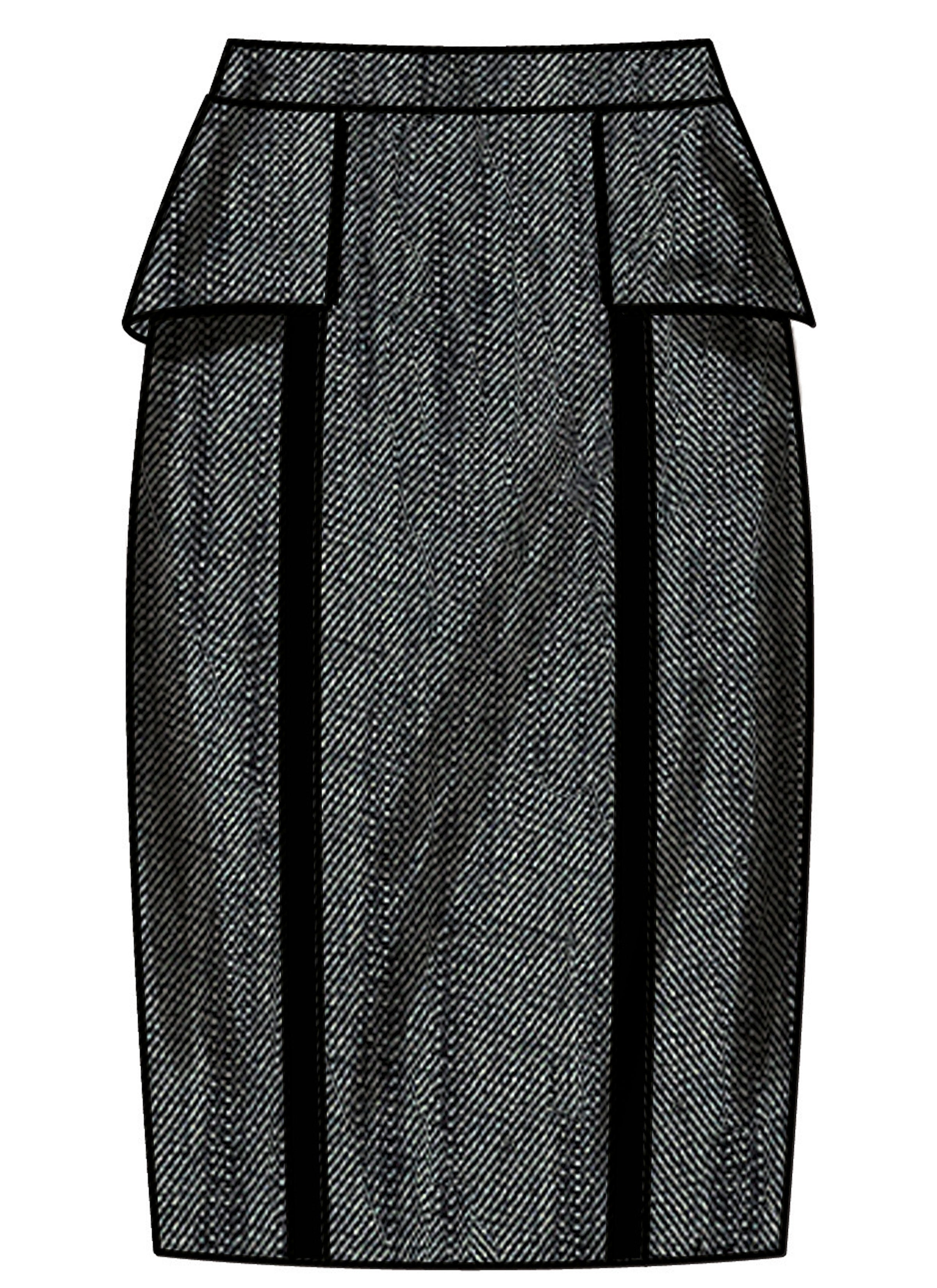 New Look Skirt N6792 – The Fold Line