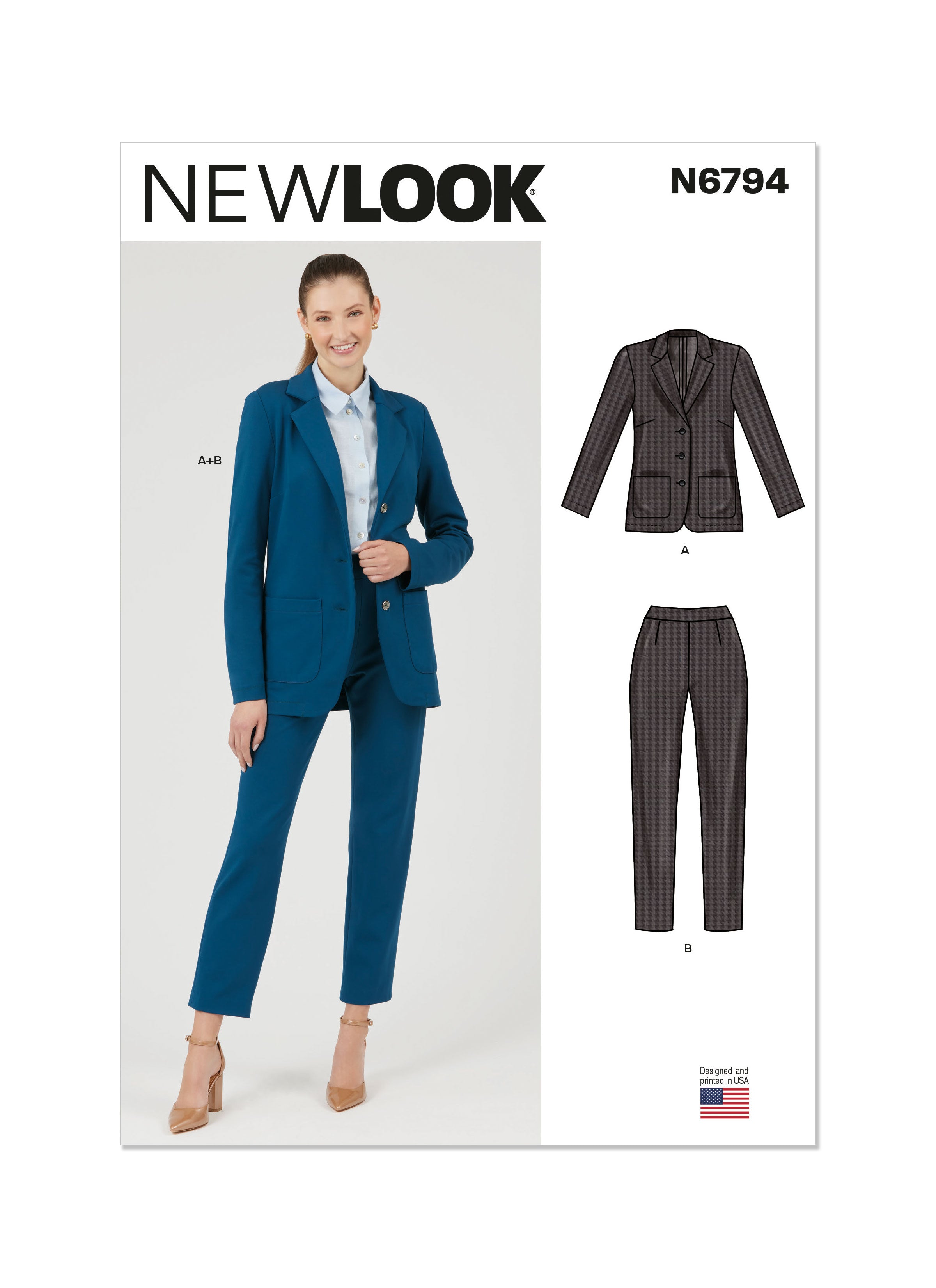 New Look Jacket & Trousers N6794