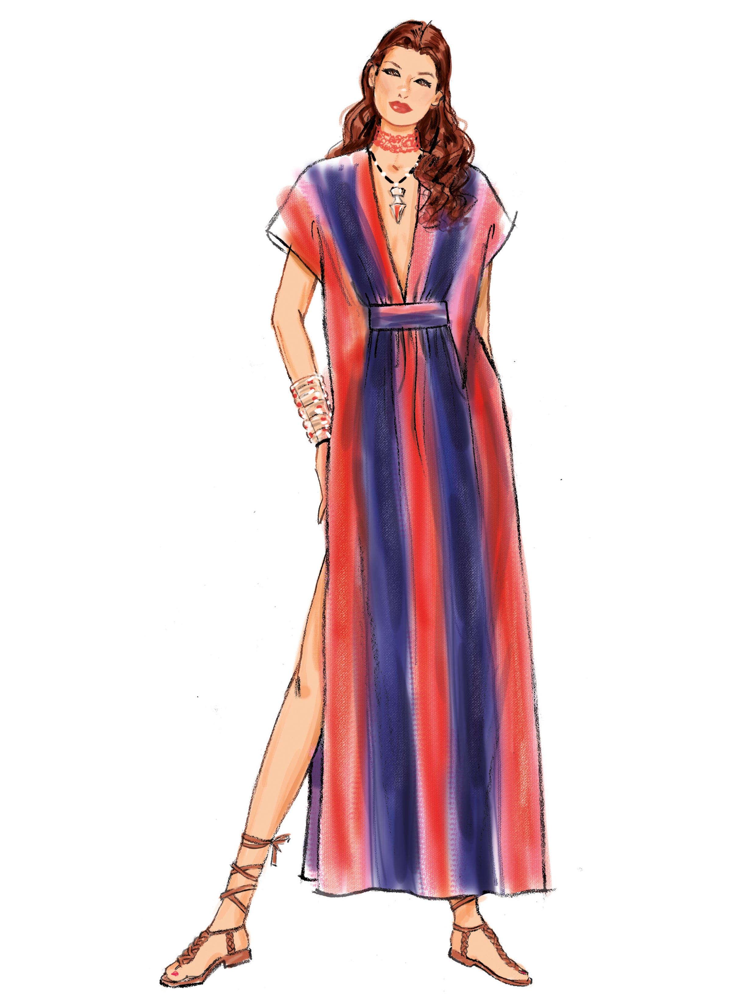 New Look Caftan N6795