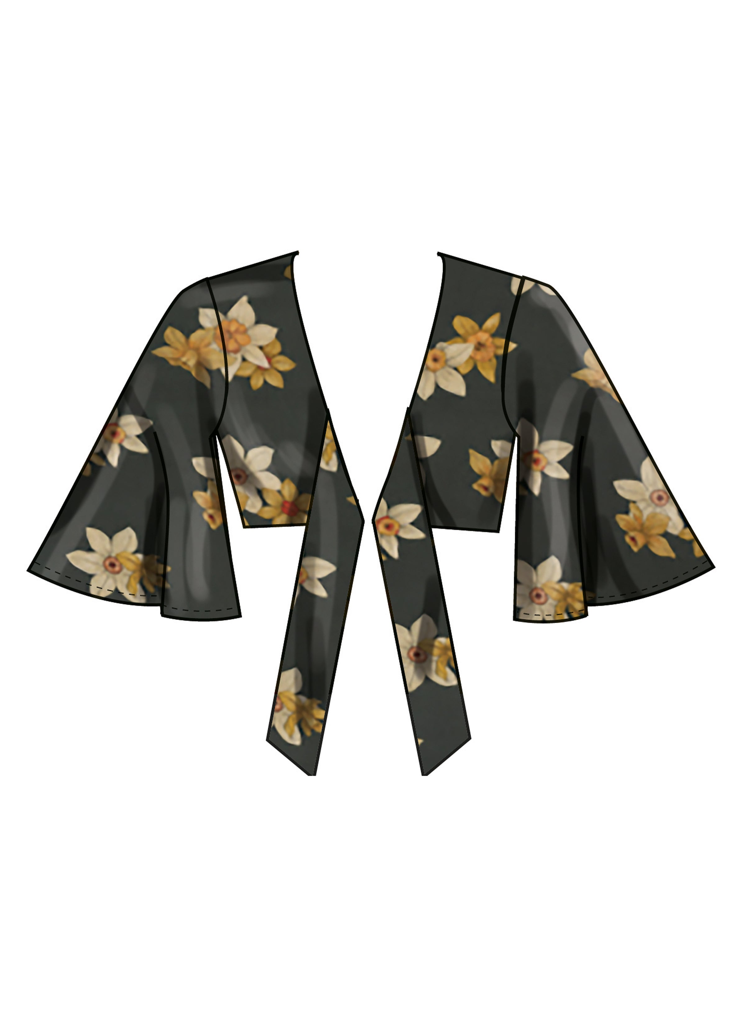 New Look Top, Shorts and Trousers N6801