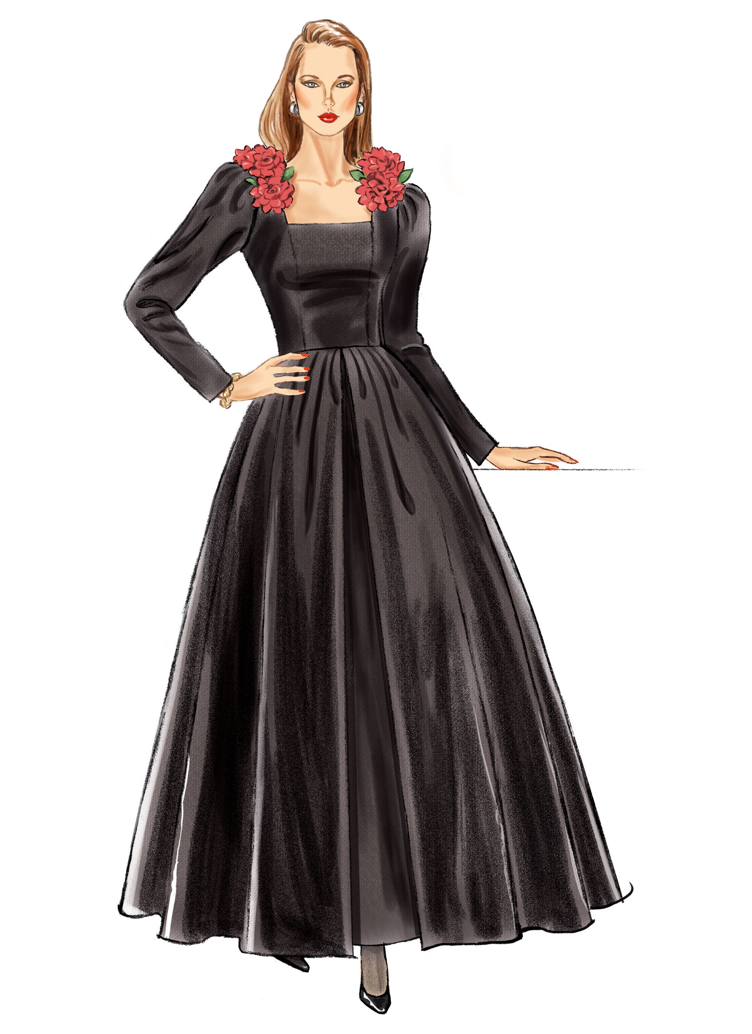 New Look Misses' Evening Gowns N6807