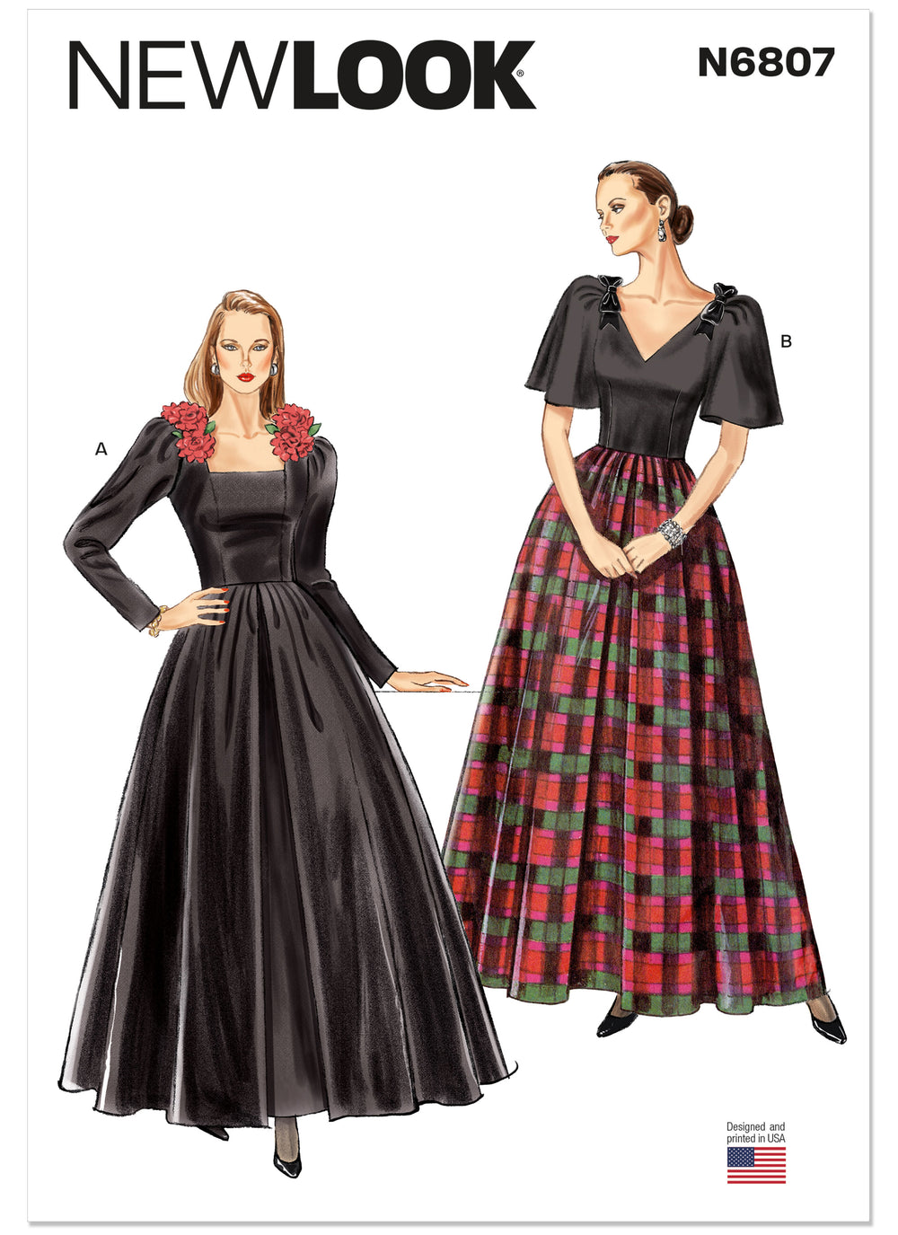 New Look Misses' Evening Gowns N6807