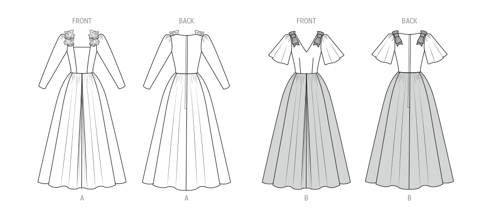 New Look Misses' Evening Gowns N6807
