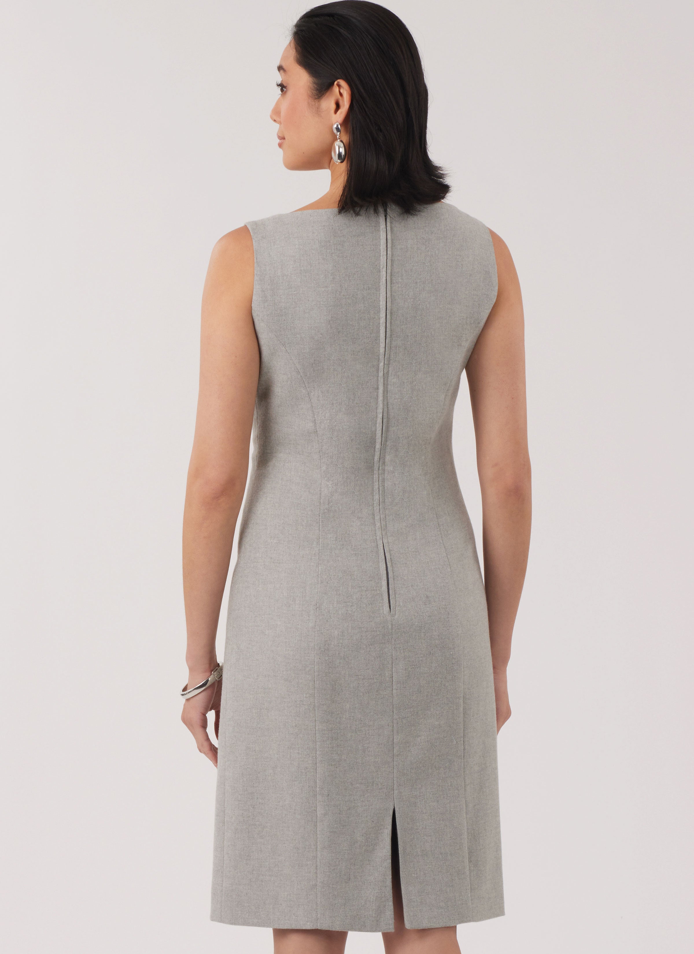 New Look Misses' Jacket, Belt and Dress with Petite Lines N6809