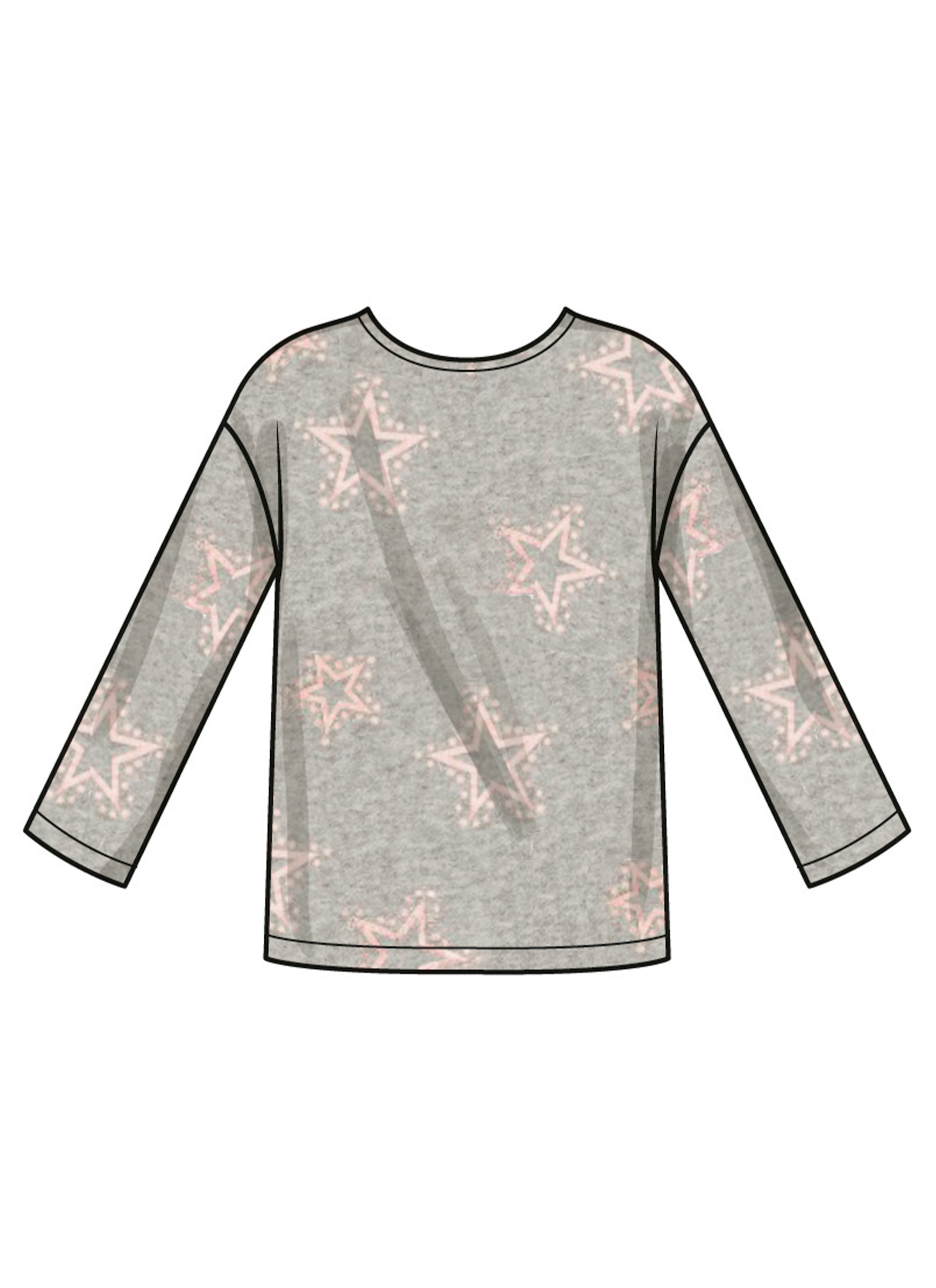 New Look Misses' Knit Tops and Knit or Woven Pull on Trousers N6814