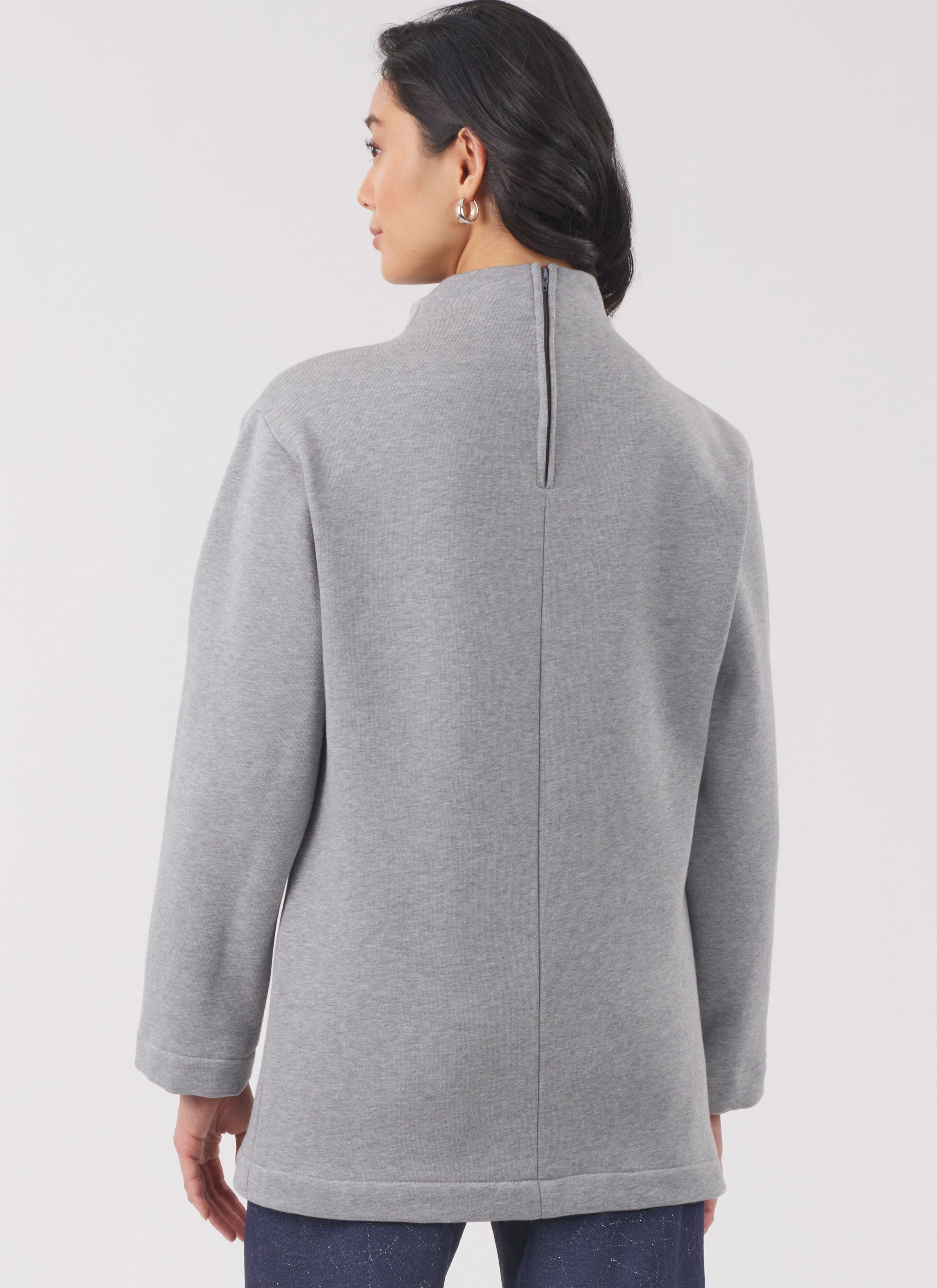 New Look Misses' Knit Tops and Knit or Woven Pull on Trousers N6814