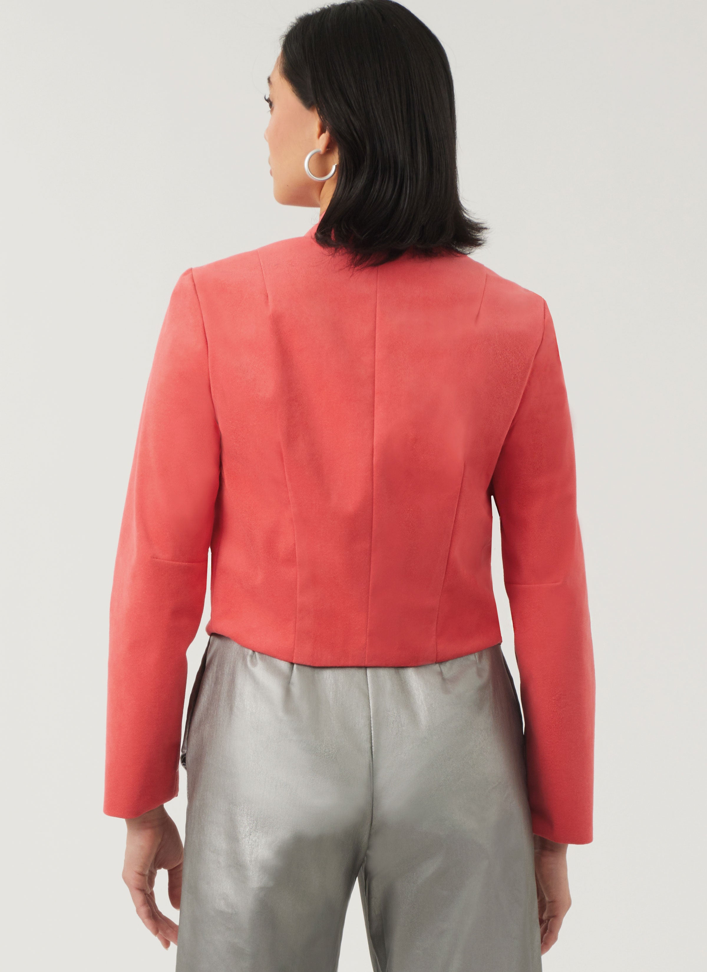 New Look Misses' Draped Front Vest, Jacket and Trousers N6817