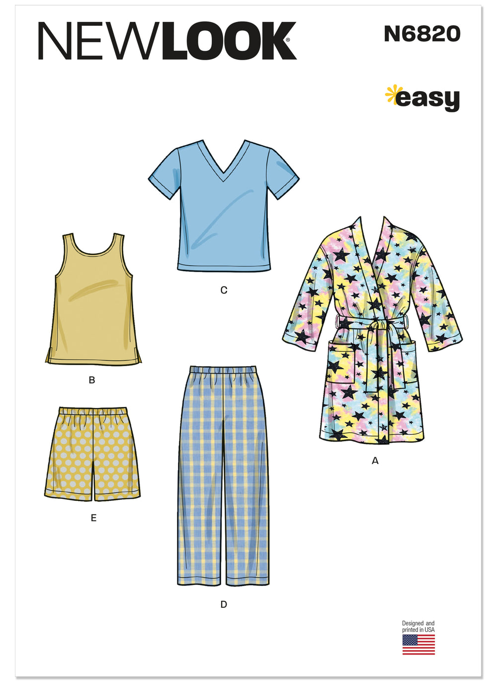 New Look Children's Loungewear N6820