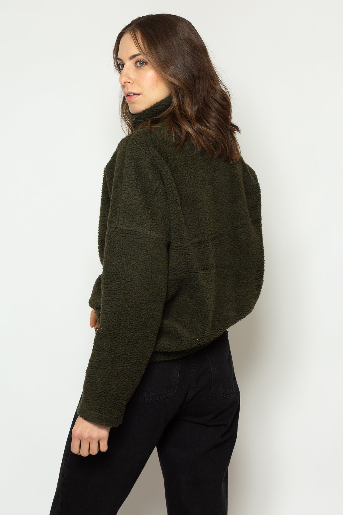 Bara Studio Nela Zip-neck Sweater