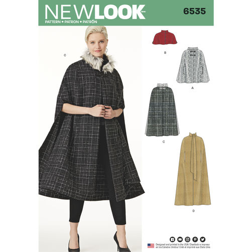 New Look Capes N6535