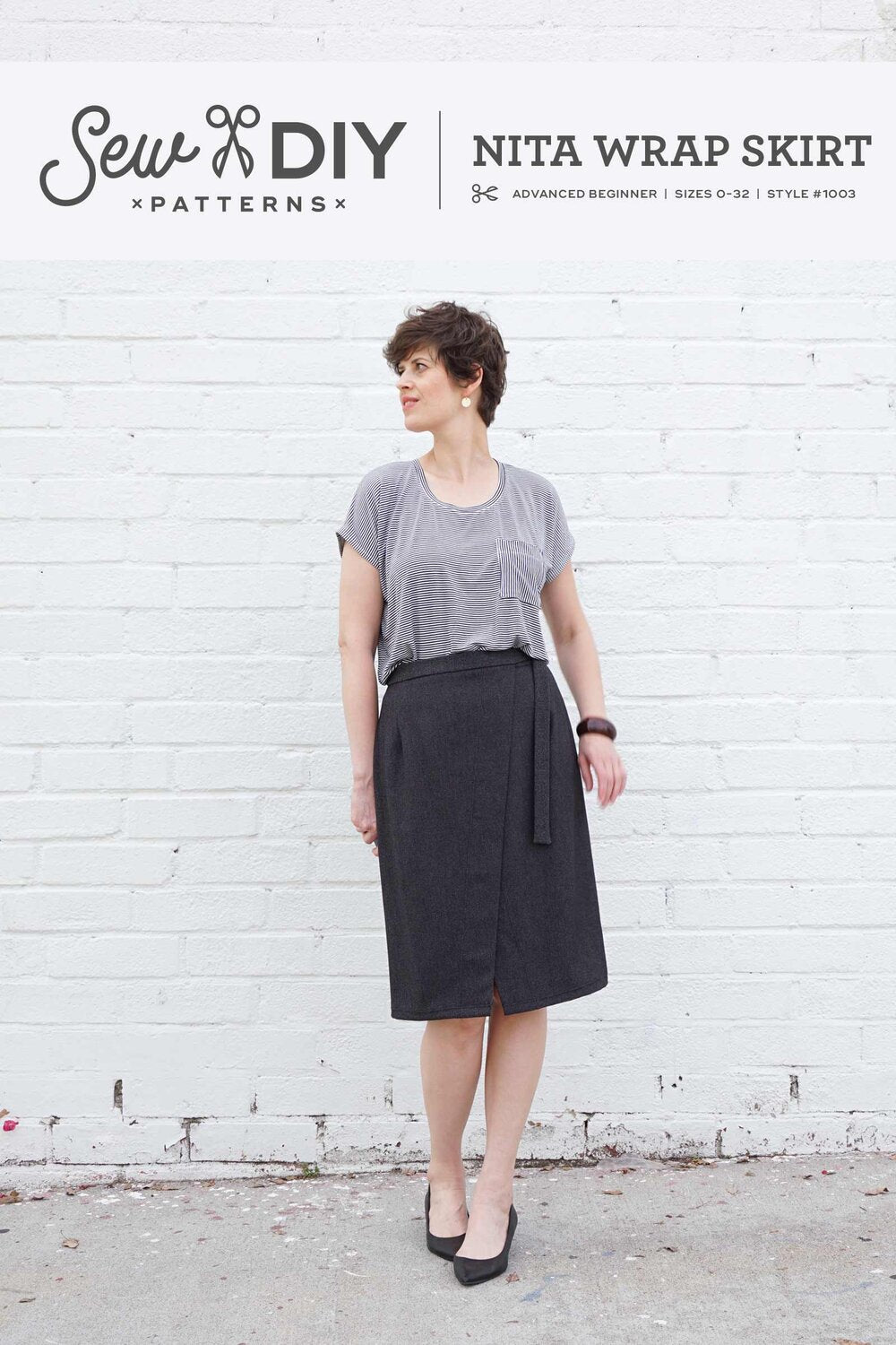 Sew DIY Nita Wrap Skirt