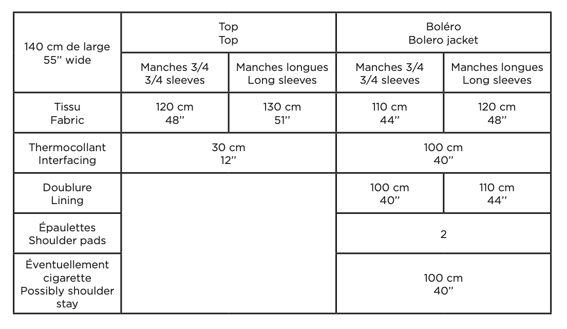 Coralie Bijasson Nicole Top and Jacket