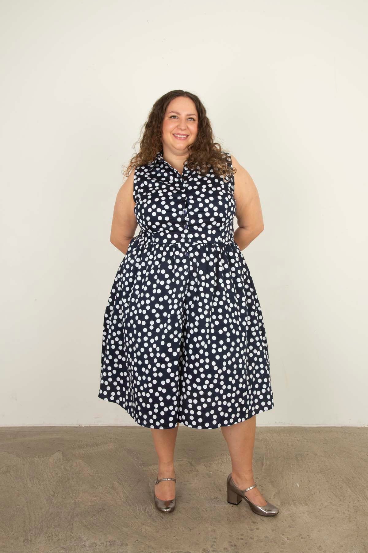 Sew Over It Nicole Dress Sleeveless Add-on