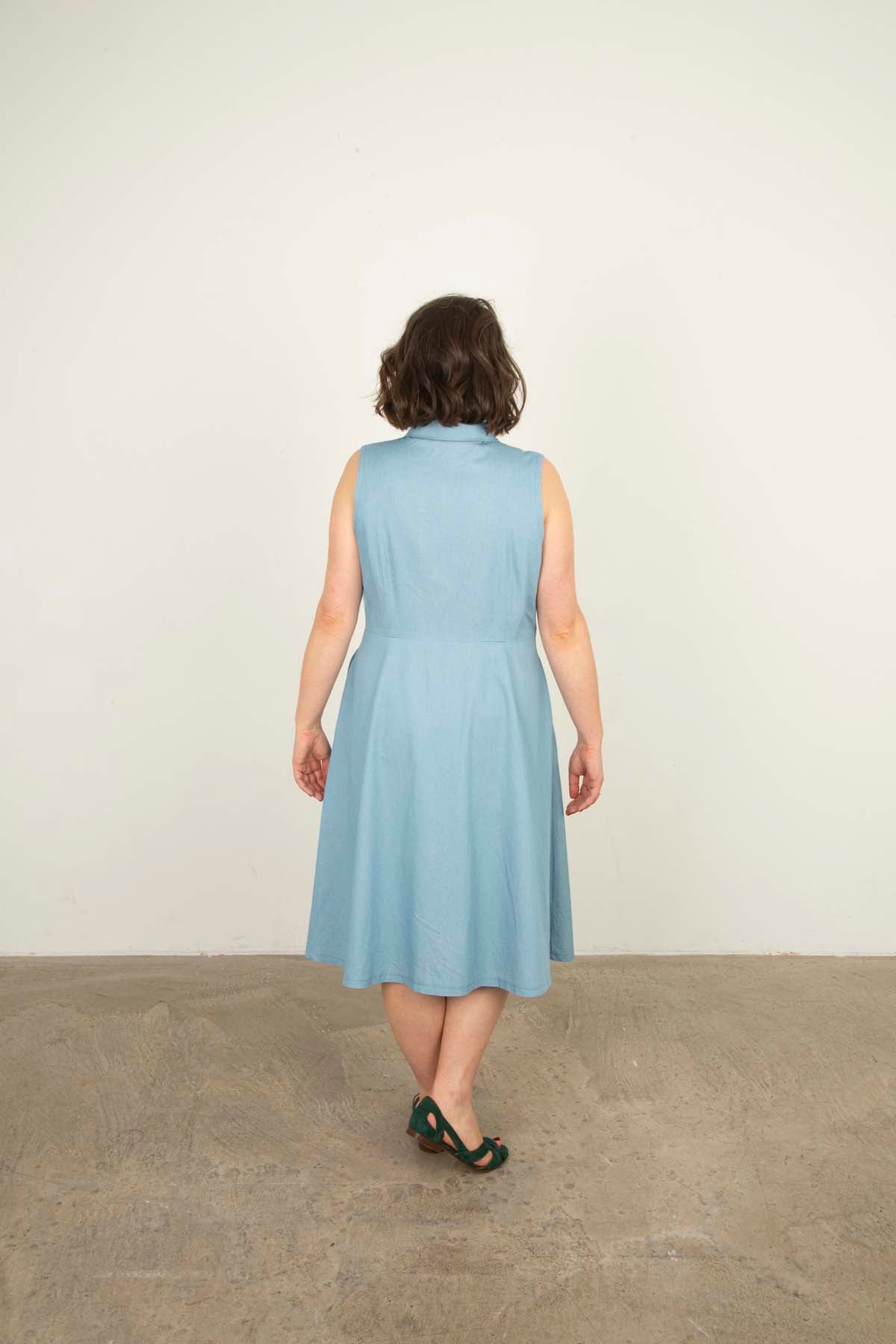Sew Over It Nicole Dress Sleeveless Add-on