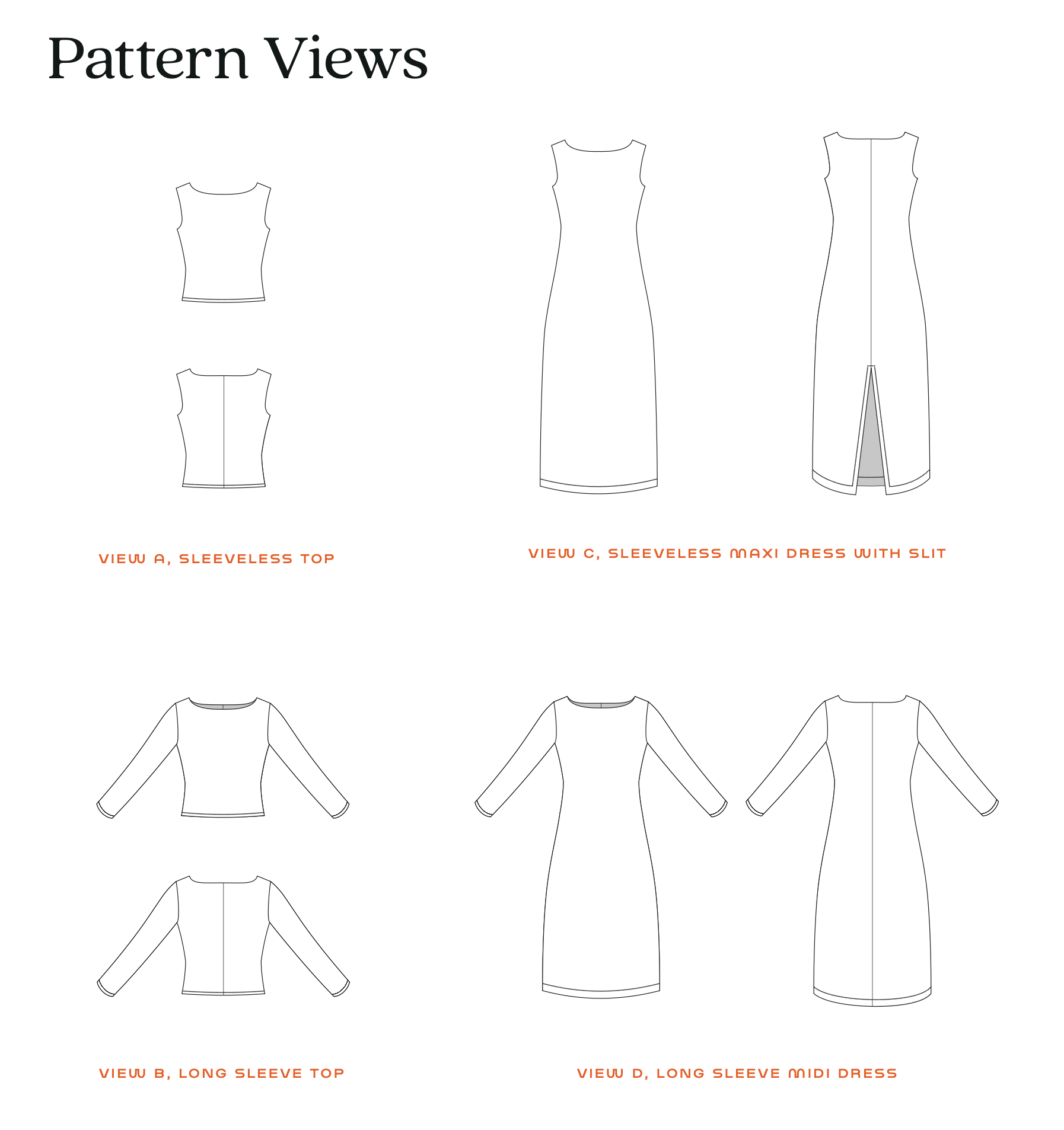 BF Patterns Nicole Knit Top and Dress