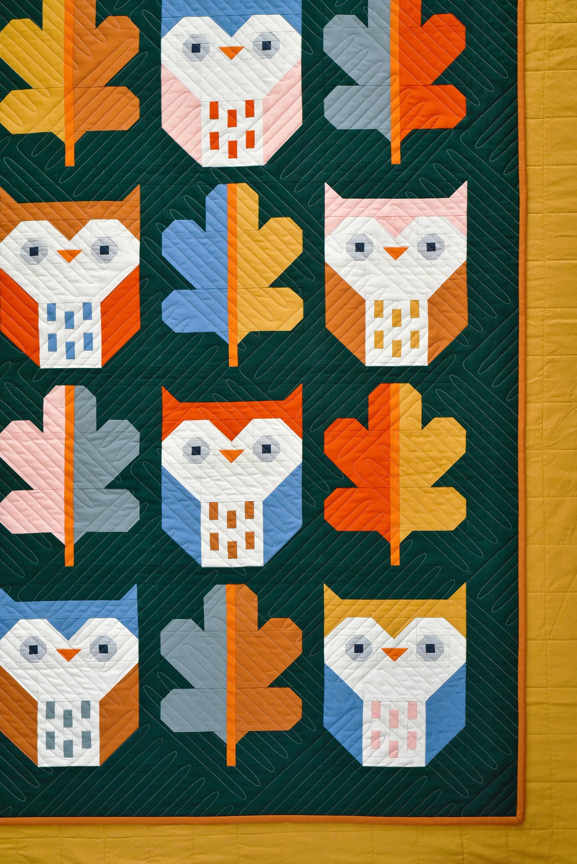 Pen and Paper Patterns Night Owl Quilt