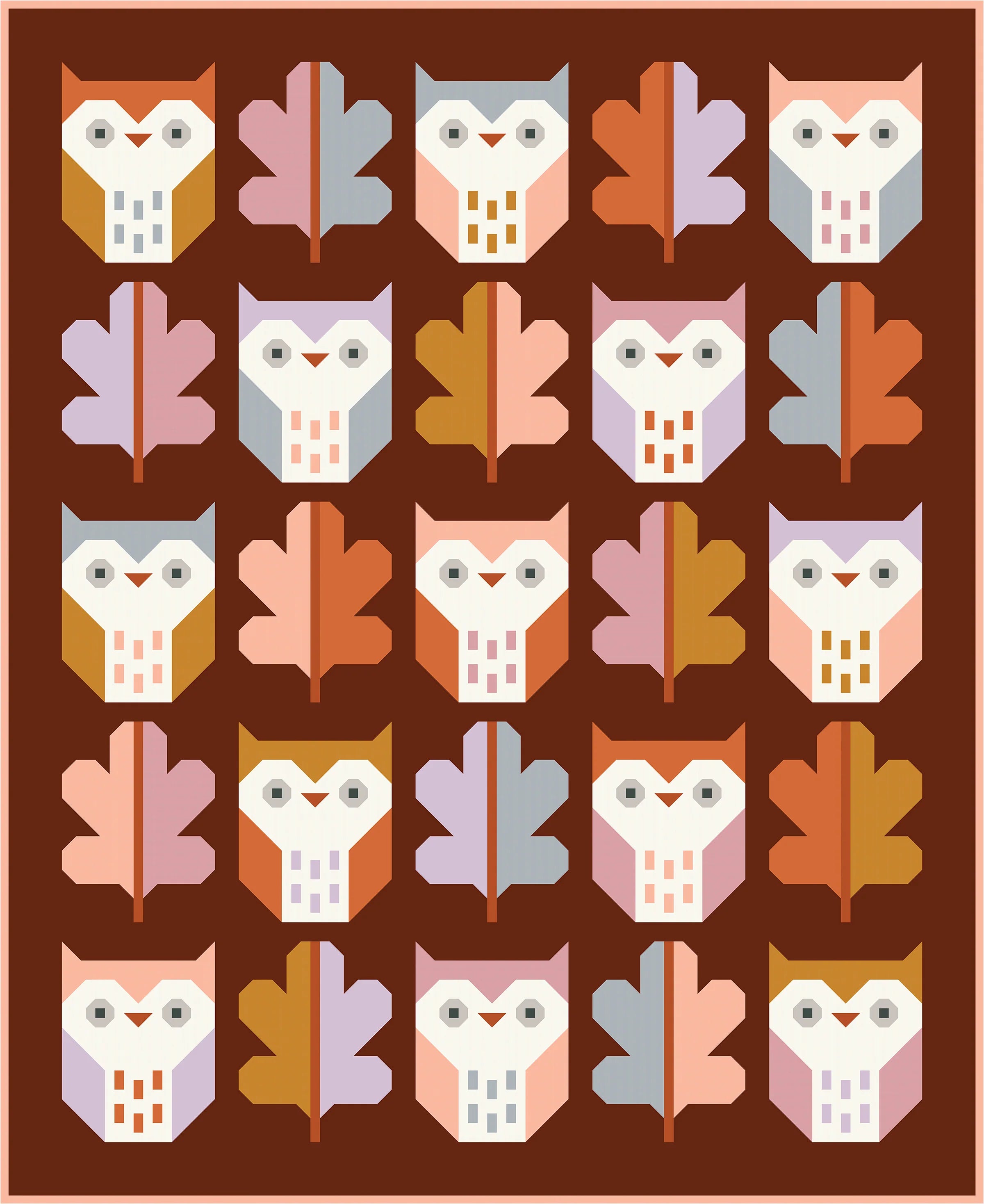 Pen and Paper Patterns Night Owl Quilt