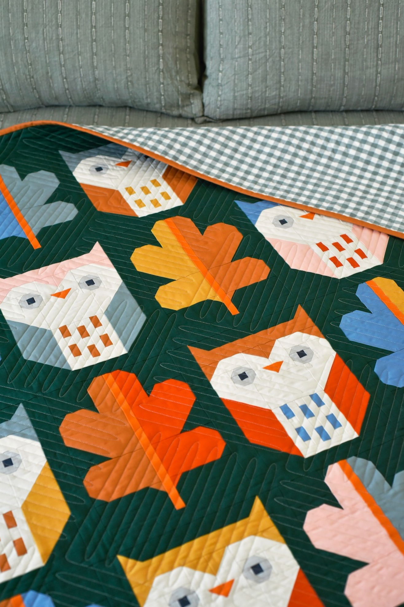 Pen and Paper Patterns Night Owl Quilt