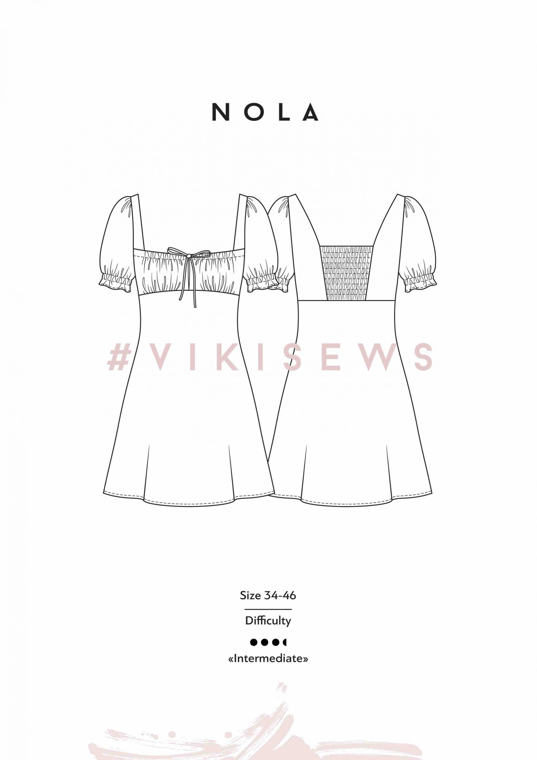 Vikisews Nola Dress PDF