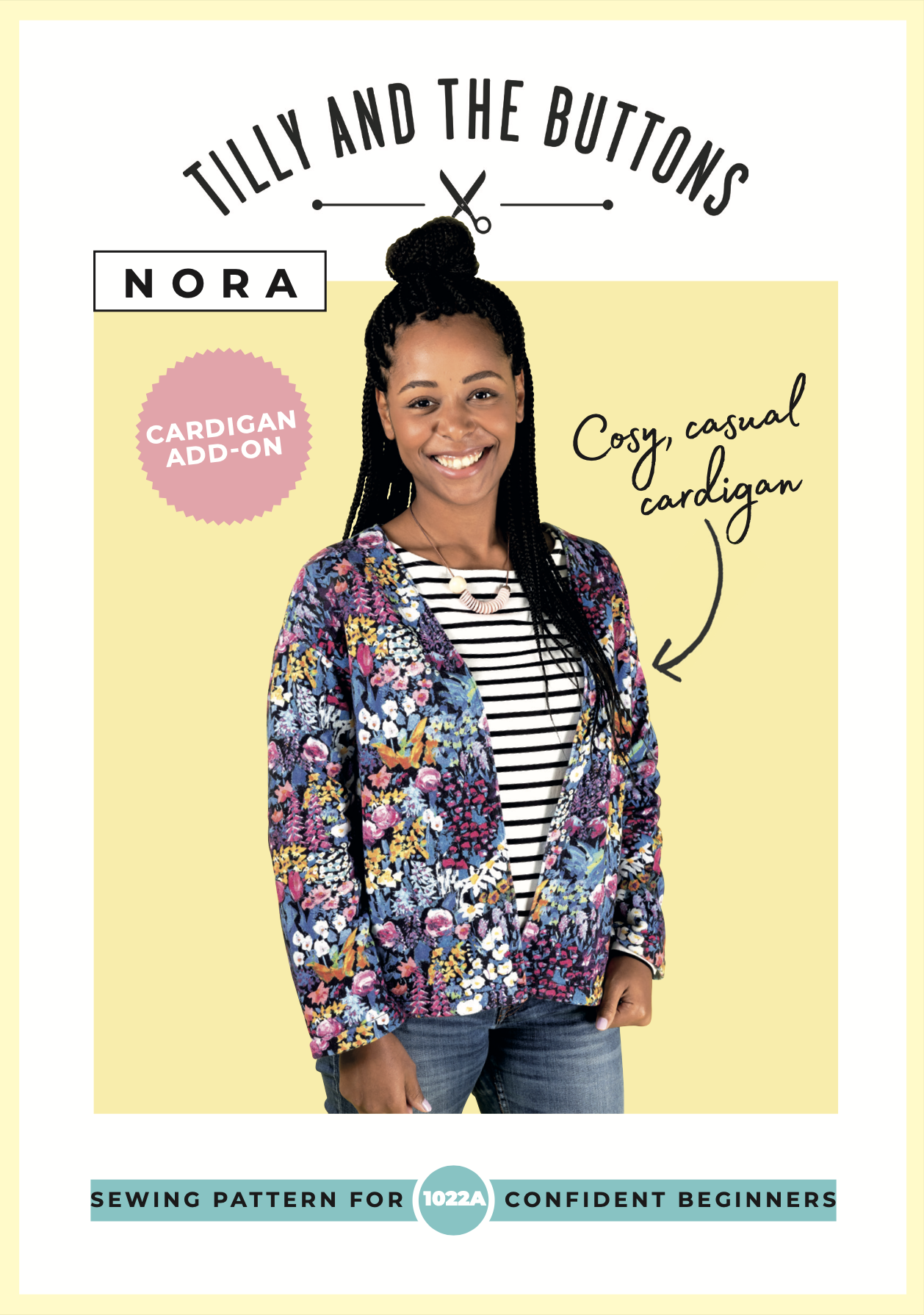 Tilly and the Buttons Nora Cardigan Add-on