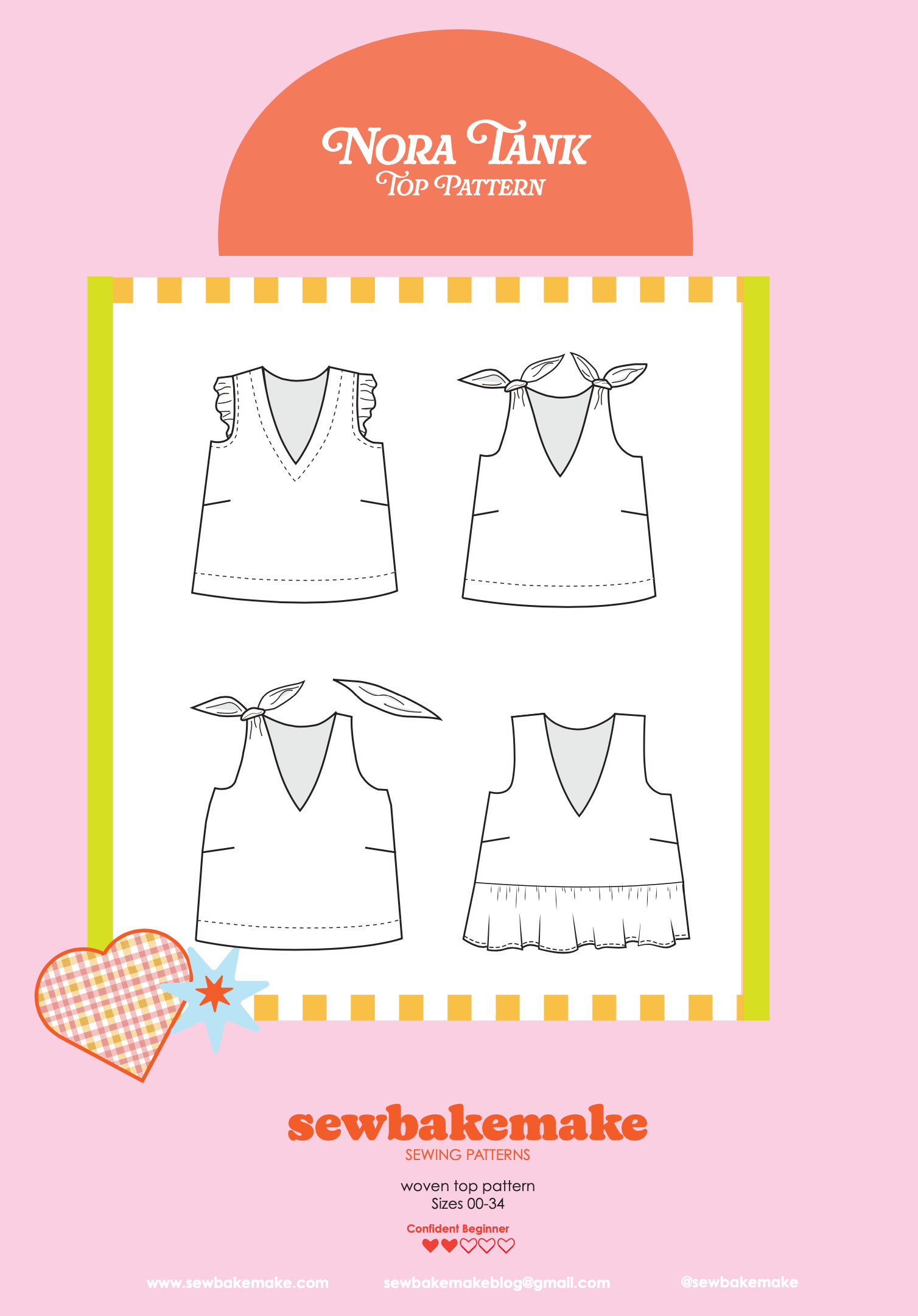 Sew Bake Make Nora Tank