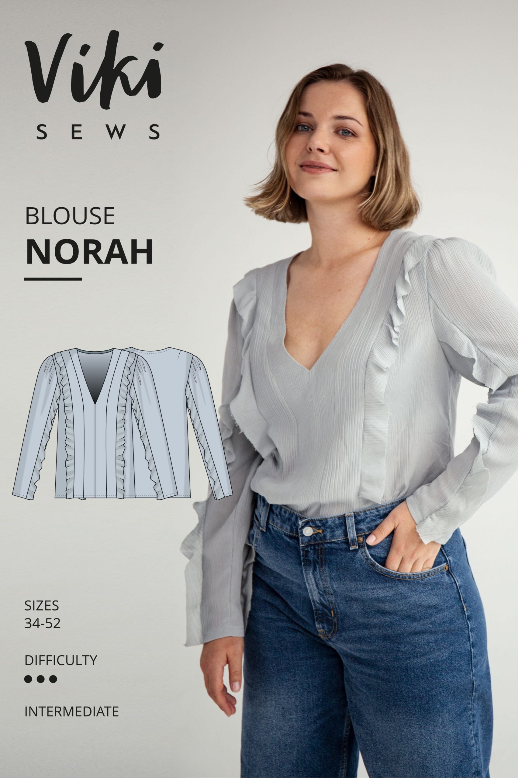 Vikisews Norah Blouse