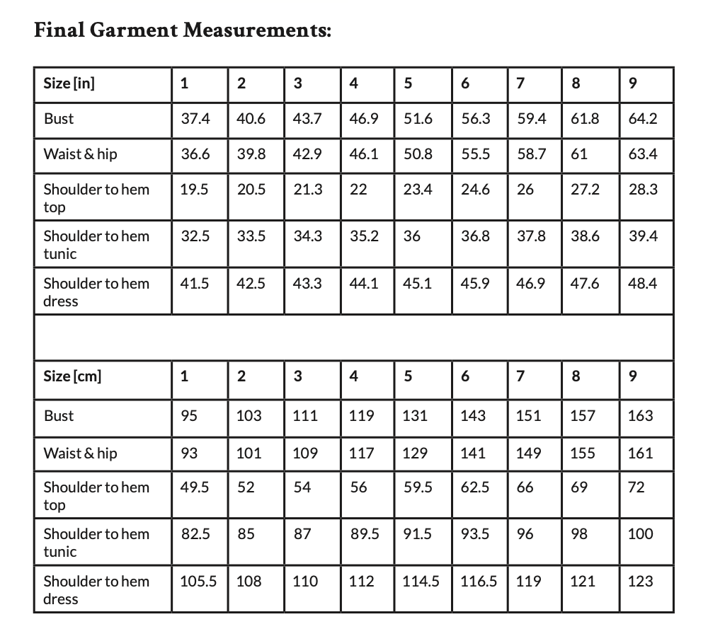 TAUKO Nordic Tee and Dress