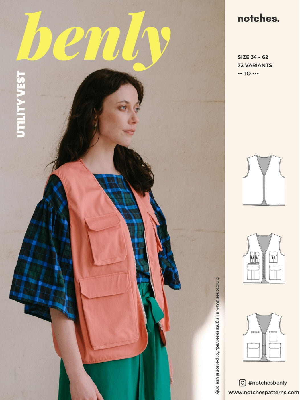 Notches Benly Utility Vest