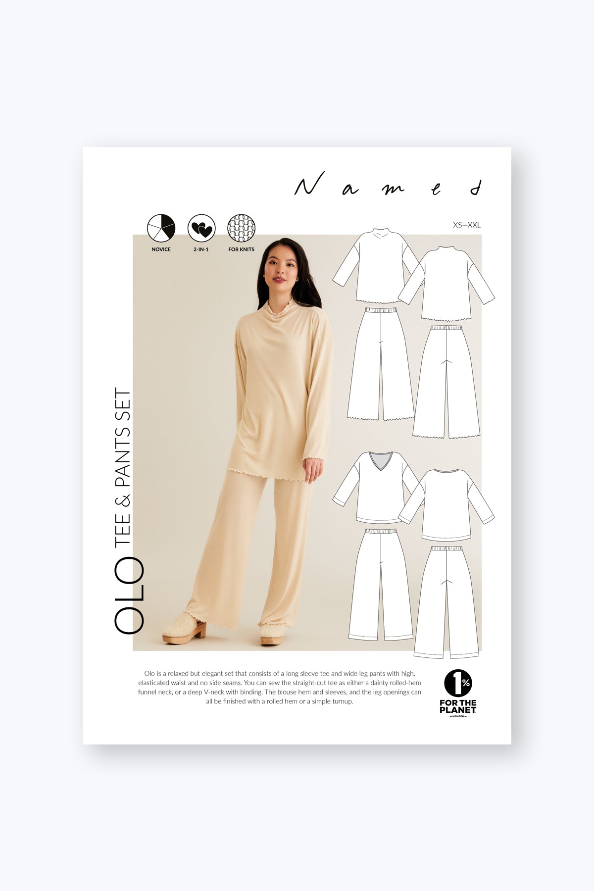 Named Olo Tee and Pants Set